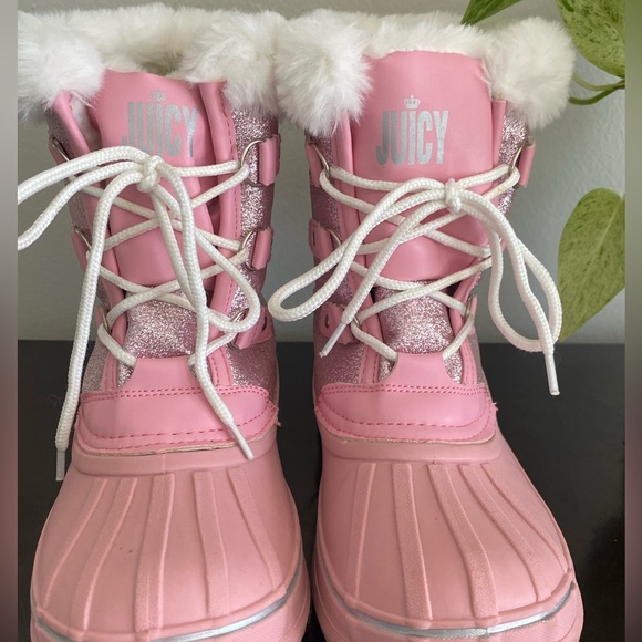 Juicy Couture Girls JJK ESCALON Pink Boots - Picture 3 of 9